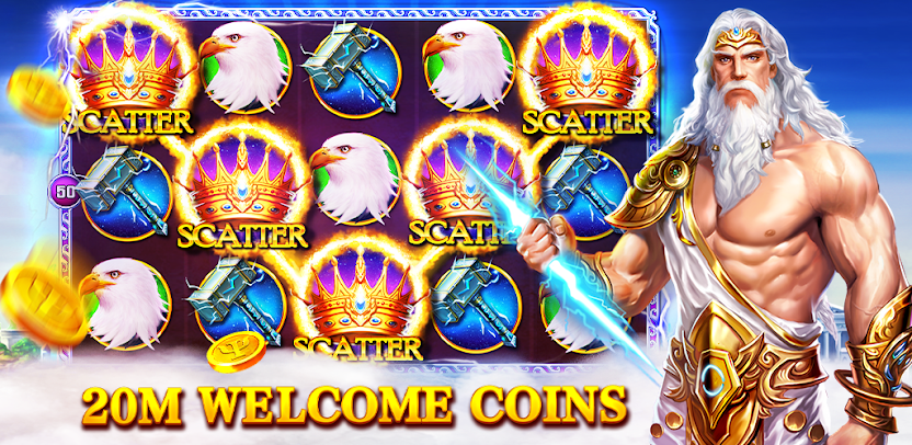 Ilustração de bônus e promoções, como um pacote de boas-vindas e moedas, para uma plataforma de 7 bet game.